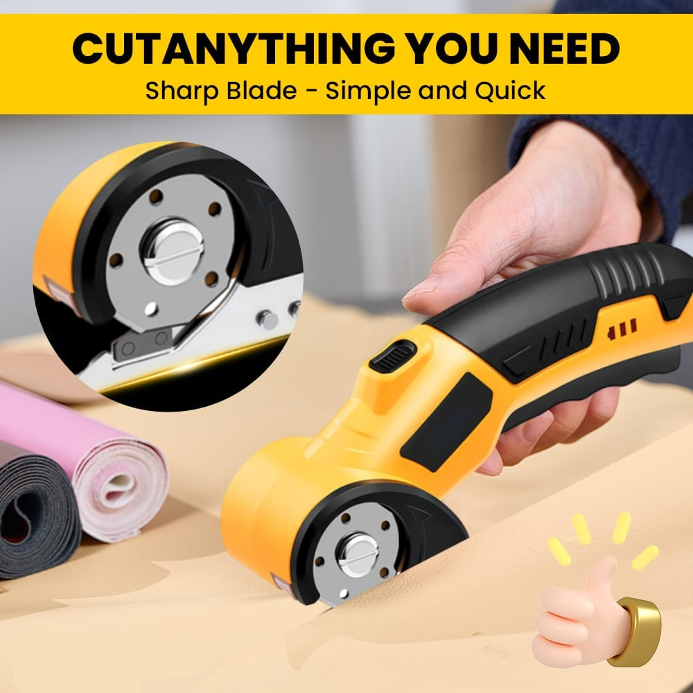RapidSlice – Rechargeable Fabric & Metal Scissors