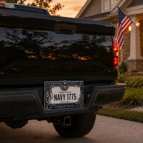 OceanMark – Coastal Style License Plate Frame