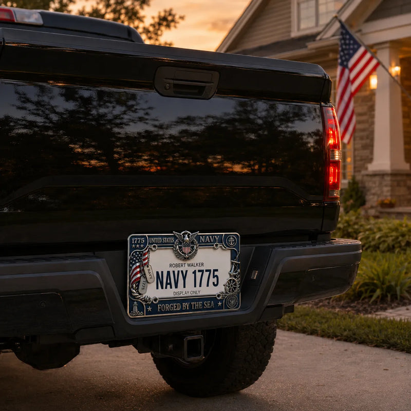 OceanMark – Coastal Style License Plate Frame