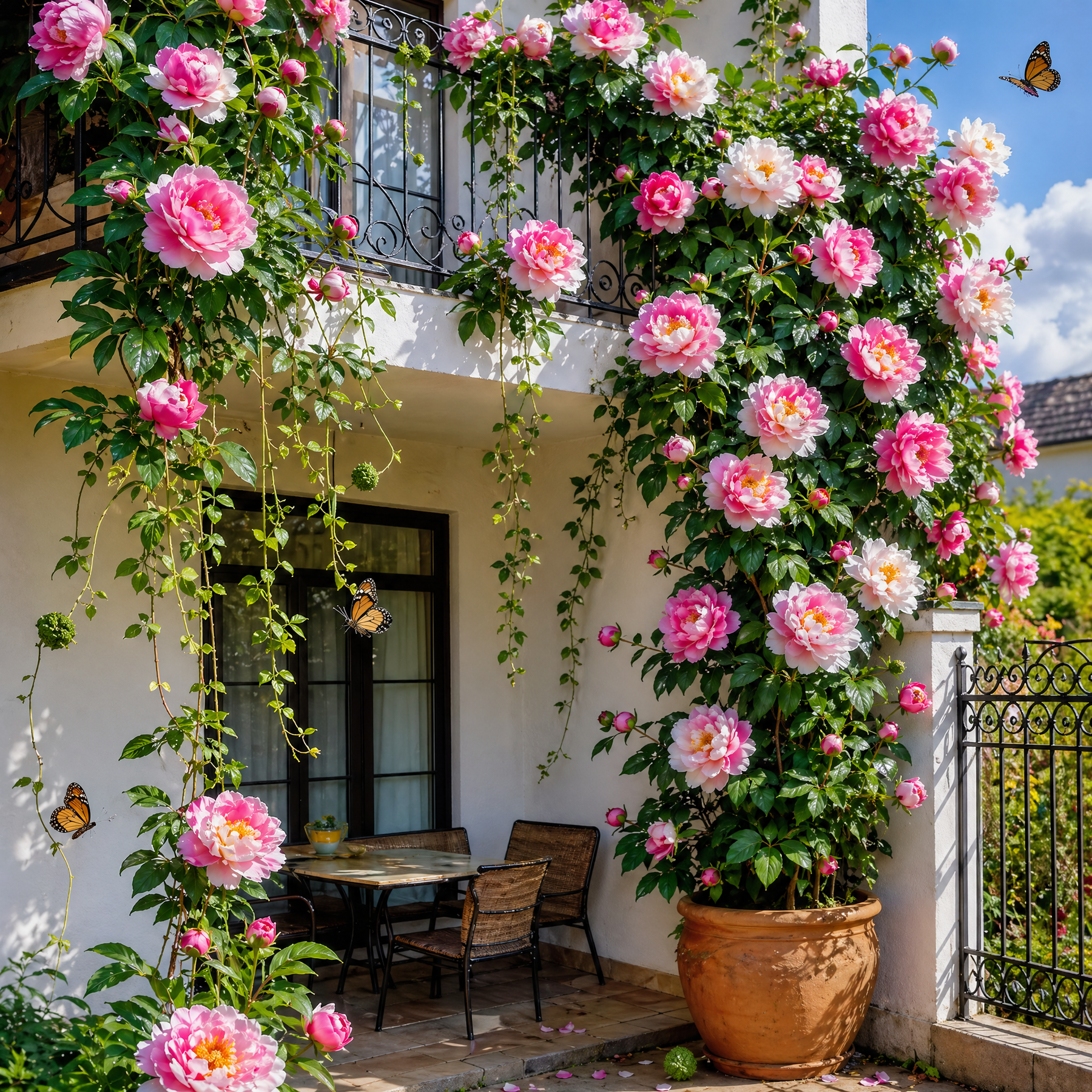 🌸 Rare Climbing Peony Bulbs🪴Big Full Blooms, Cold Hardy Perennial, Easy to Grow Garden Favorite