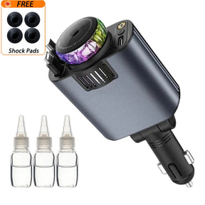AuraNova – 5-in-1 Smart Charger & Aroma Diffuser