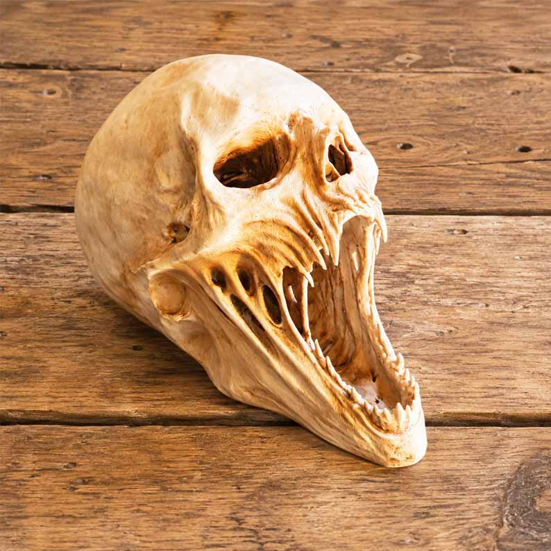 DreadHollow – Skull Collector Sculpture