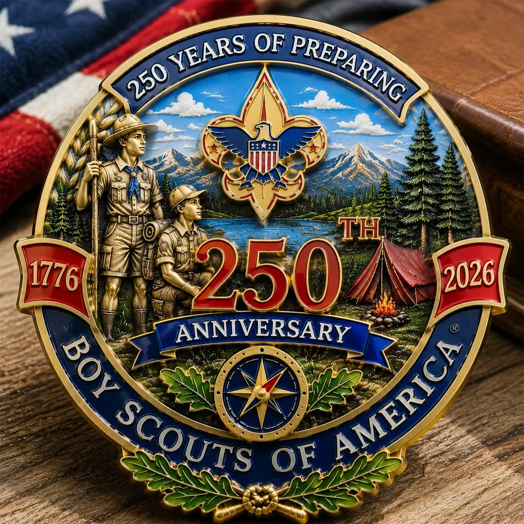 CampfireLegacy – 250th Scout Memorial Pin