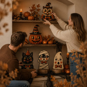 HarvestHeirloom – Vintage Holiday Wooden Figurine Collection