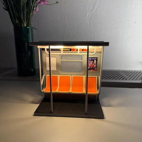 AuraTransit – NYC Subway Train Lamp
