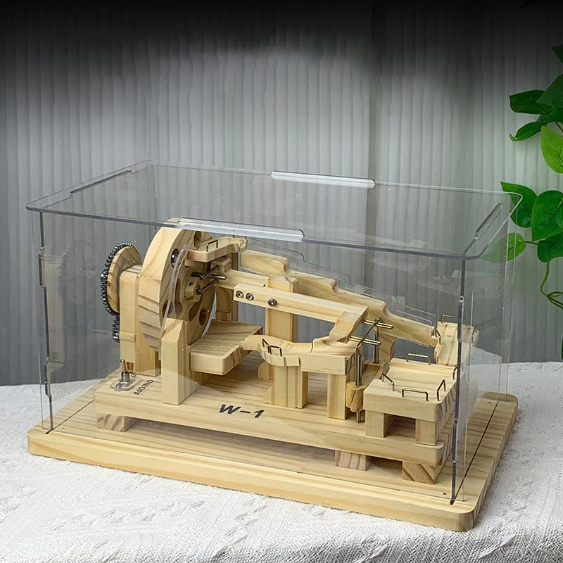 MarbleCraft – Wooden Marble Run Building Block Toy