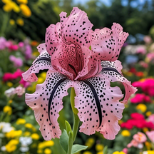 BloomAura – Exotic Tall Bearded Iris Flower
