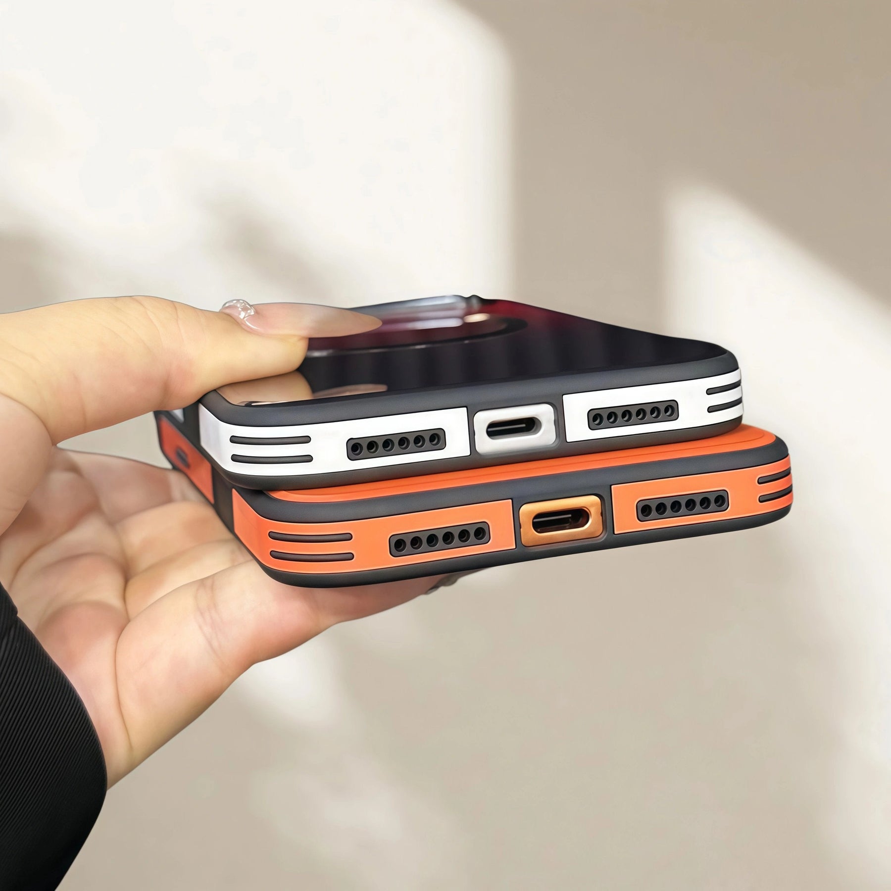 VistaVibe – Aesthetic Gradient Glass Armor Case