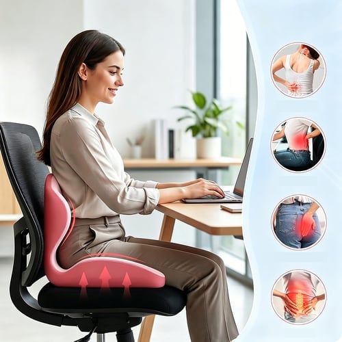 ComfiCore – Ergonomic Foam Seat Cushion