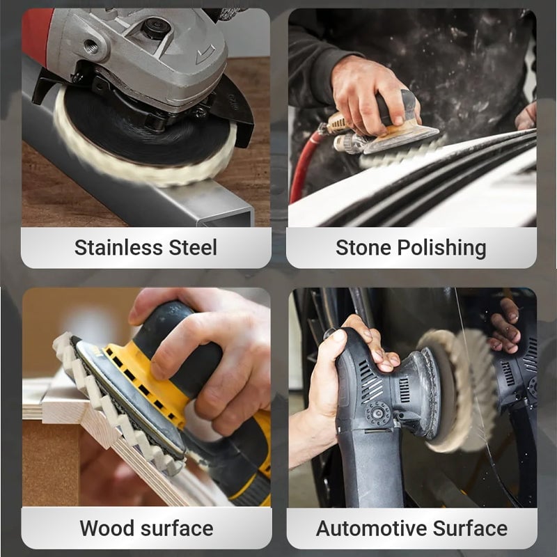 ProWool – Professional Wool Felt Polishing Disc