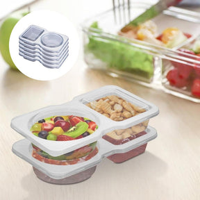 FreshPack Duo – Two-Compartment Snack Storage Box