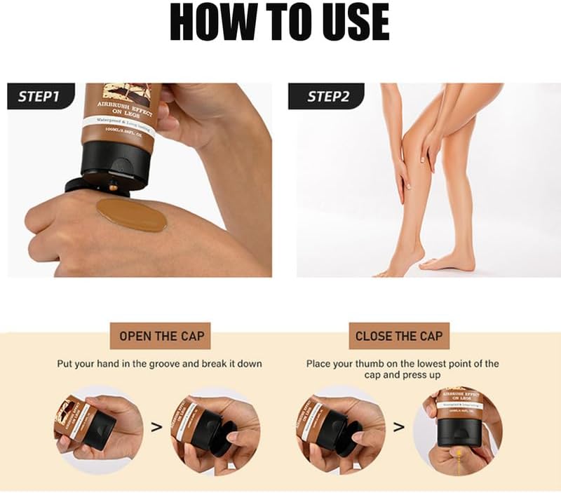 GlowLegs – Airbrushed Finish Leg Concealer