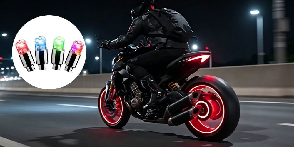 GlowRim - Smart Wheel Light Caps