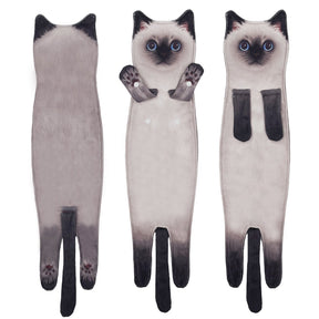 PurrSoft – Cute Cat Microfiber Hand Towel
