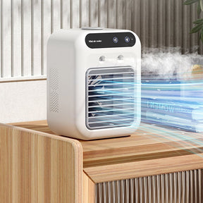 BreezeMist – Mini Spray Cooling Fan