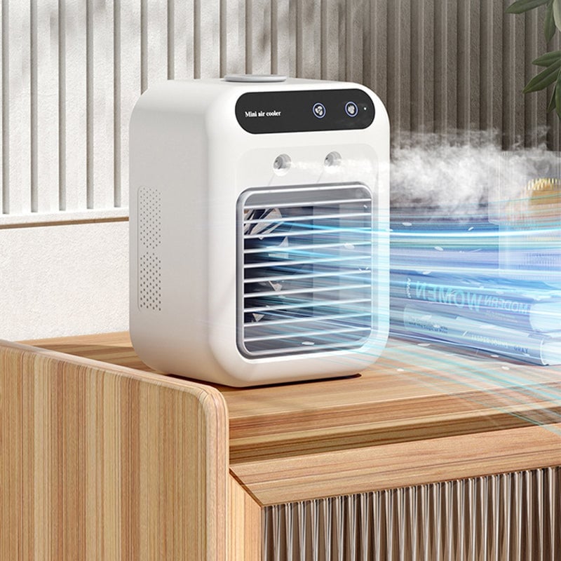 BreezeMist – Mini Spray Cooling Fan