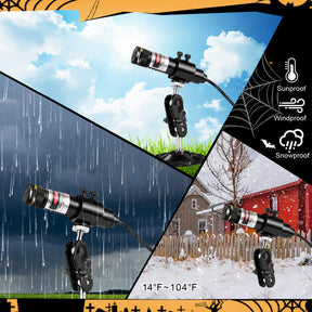 SwampBeam – Halloween Green Laser Projector