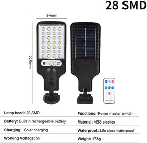 BrightSentinel – Solar Motion Sensor Street Light