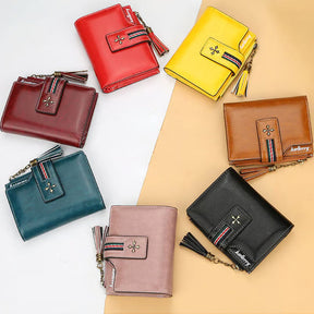 ZipLuxe – Multifunctional Tassel Zip Wallet