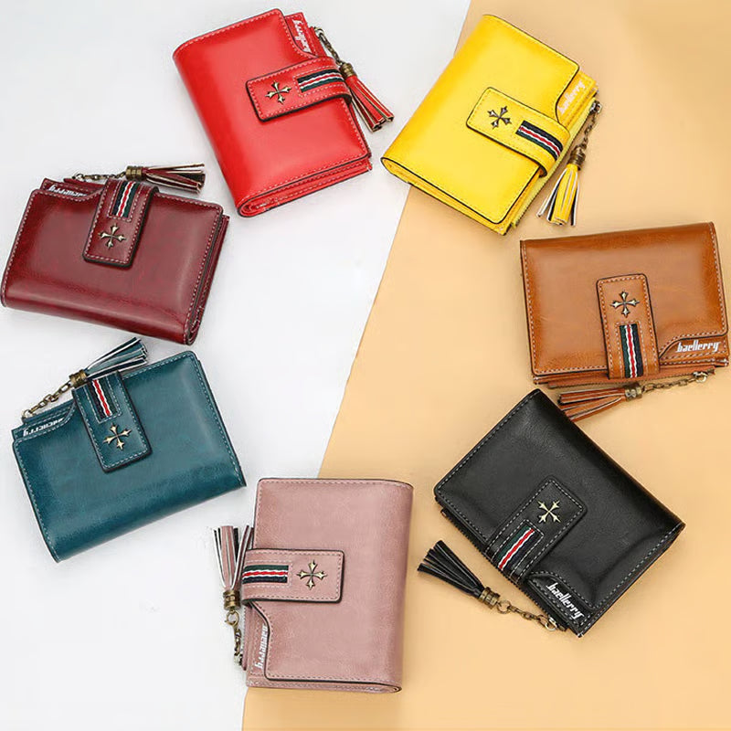 ZipLuxe – Multifunctional Tassel Zip Wallet