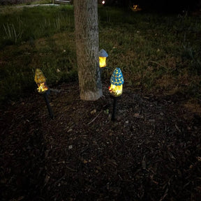 MushLumi – Solar Fairy-Tale Mushroom Cottage Light