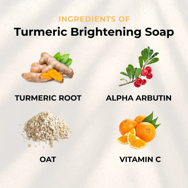 GlowEssence - Herbal Turmeric Brightening Soap