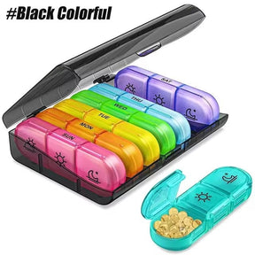 SafeSnap – 7-Day Portable Pill Organizer