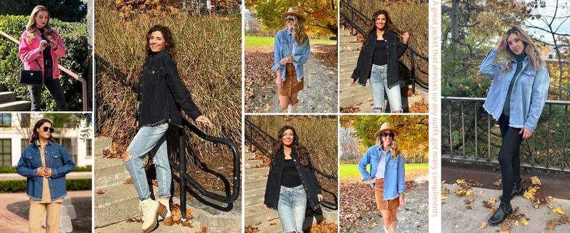 UrbanChic – Stylish Denim Jacket for Women