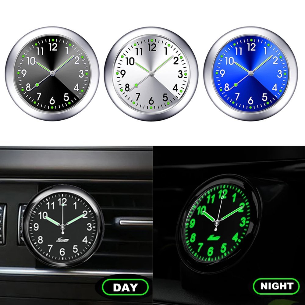 RetroTick – Luminous Vintage Mini Clock Decor