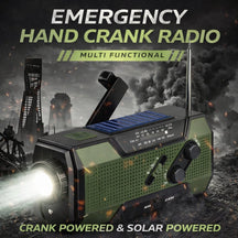PowerCast Elite – 4-in-1 Emergency Radio