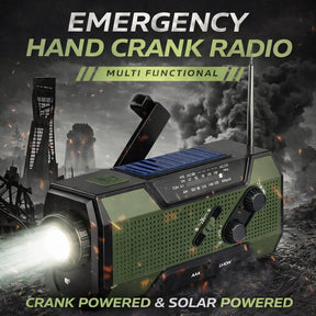 PowerCast Elite – 4-in-1 Emergency Radio