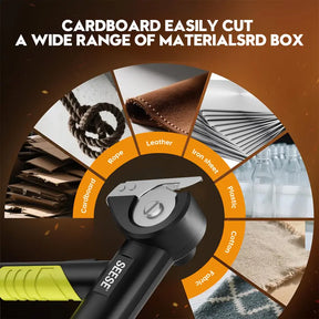 Cordless Electric Scissors for Fabric, Leather & Crafts, Easy Cutting Tool