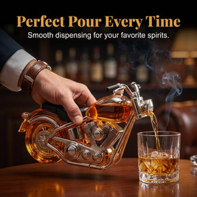 HighwayLegend – Motorcycle Display Decanter