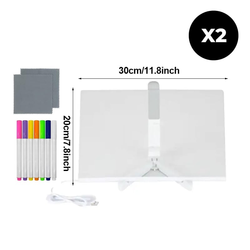 LumeNote – Multi-Color Glowing Memo