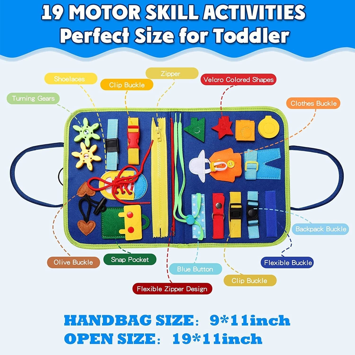 LittleLogic – Montessori Busy Play Board