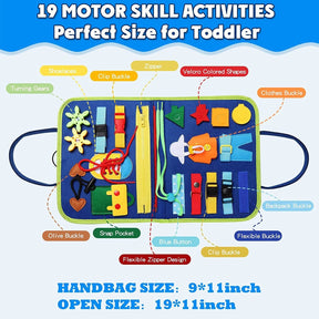 LittleLogic – Montessori Busy Play Board
