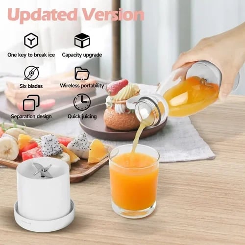 BlendWave – Compact Travel Juicer
