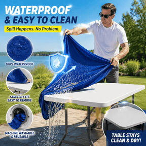 PicnicShield – Elastic Fit Table Protector