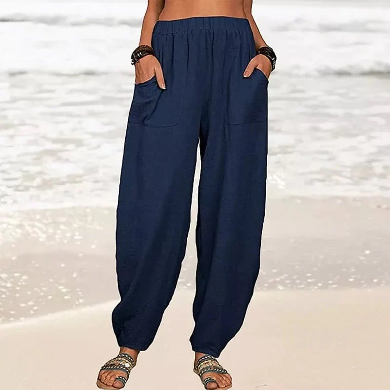 CalmEase – Elastic Waist Comfort Pants