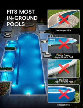 PoolShine – Solar Powered Poolside Ambient Light