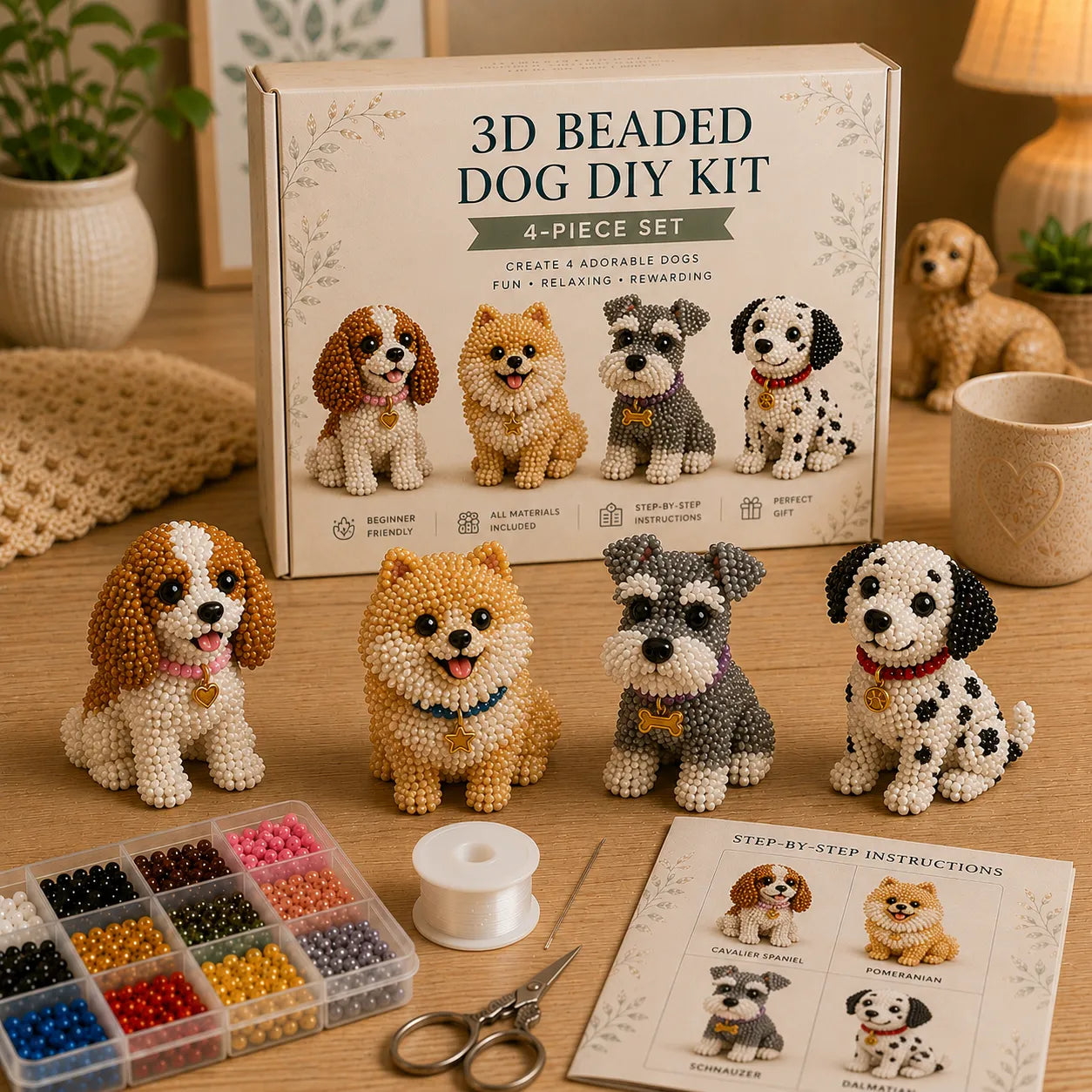 PawCraft – 3D Beaded Pet DIY Kit