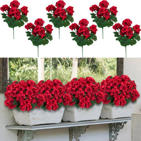 RoseAura – Eternal Geranium Floral Set