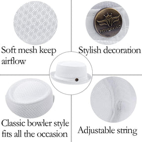 VenturaHat - Classic Breathable Travel Bowler