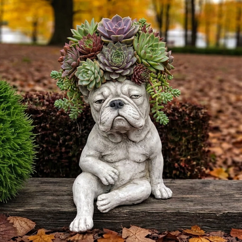 BullyPot - Decorative Dog Planter