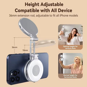 BrightAura – Selfie Light with Mirror