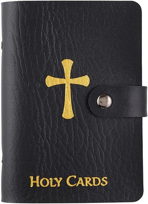 FaithKeeper – Genuine Leather Holy Card Holder
