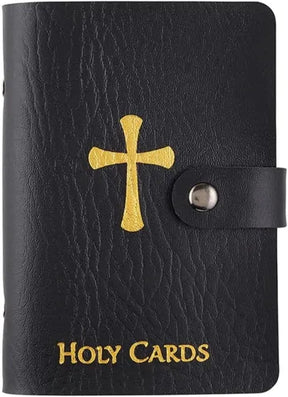 FaithKeeper – Genuine Leather Holy Card Holder