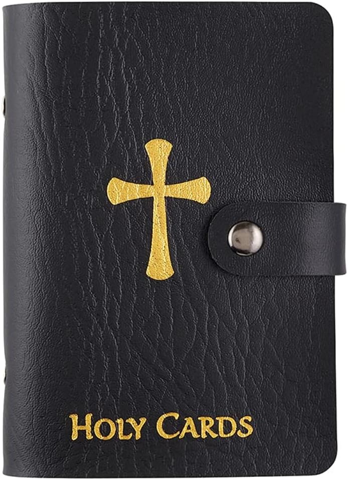 FaithKeeper – Genuine Leather Holy Card Holder