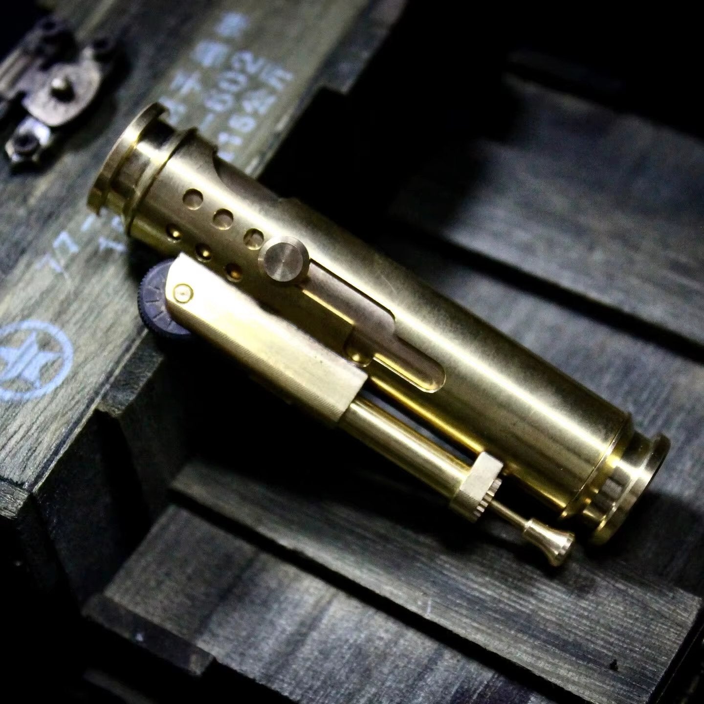 RetroSpark – AK Style Cartridge Metal Lighter