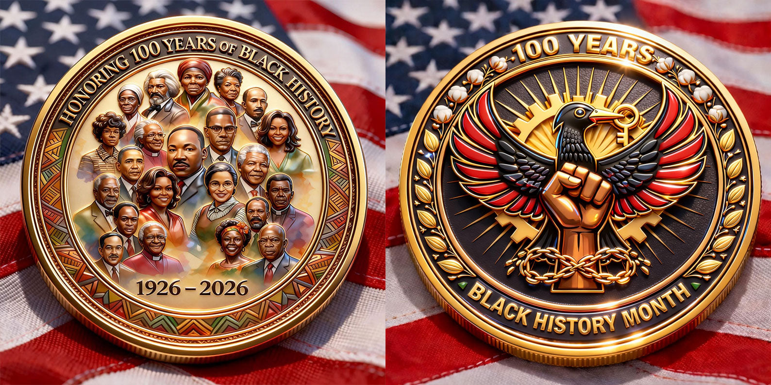 Black History Month Centennial Commemorative Coin (1926–2026)